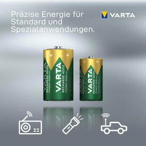 Produktbild für Akku Varta Recharge Power 56720, 1,2 V, 3000 mAh