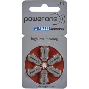 Produktbild für Hörgerätebatterie Power-One 24607 p312
