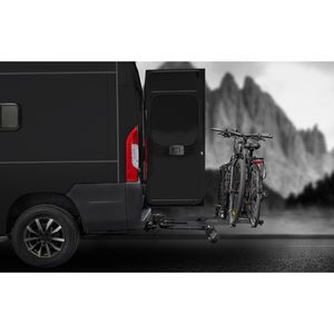 Produktbild für Fahrradträger EUFAB SD260 Black, Anhängerkupplung