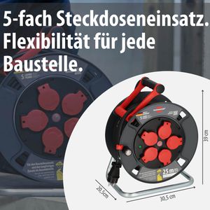 Produktbild für Kabeltrommel Brennenstuhl Professional 300KU, für außen IP44