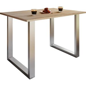 Produktbild für Esstisch VCM Xona U, 916802, sonoma eiche
