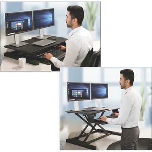 Produktbild für Schreibtischaufsatz Kensington SmartFit , schwarz