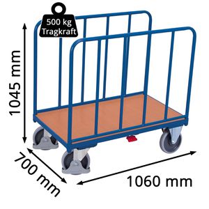 Produktbild für Transportwagen VARIOfit Längswandwagen, sw-700.203