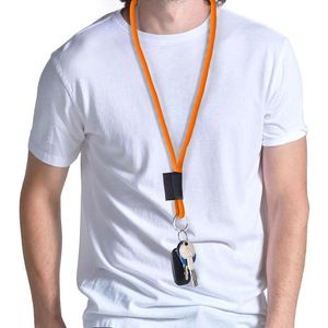 Produktbild für Schlüsselband Webbomb Tubular, orange
