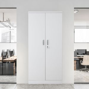 Produktbild für Aktenschrank G-Office FLC/WD.19, aus Metall / Holz