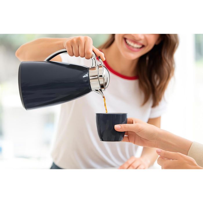 Emsa Thermoskanne Campo, Quick Tip, 516527, Isolierkanne, anthrazit