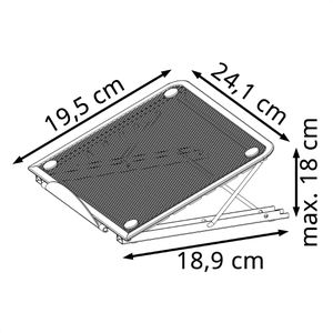 Produktbild für Tablet-Halterung myWall HT 5, schwarz, für Tisch
