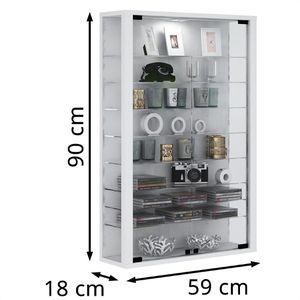 Produktbild für Glasvitrine VCM Vitrosa Mini, hängend