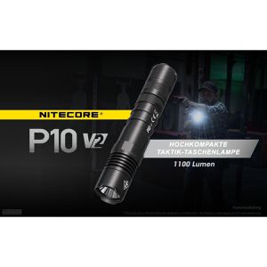 Produktbild für Taschenlampe Nitecore P10 V2 LED, mit Batterie