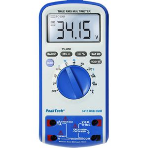 Produktbild für Multimeter PeakTech P 3415, digital, True RMS