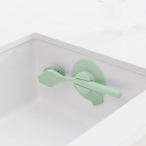 Produktbild für Spülbürste Brabantia mit Saugnapfhalterung &amp; Schaber