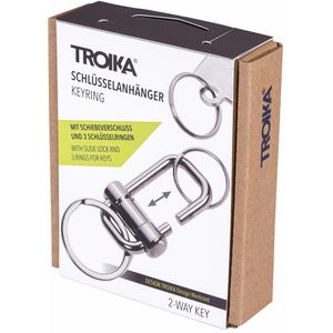 Produktbild für Schlüsselanhänger TROIKA 2-Way Key KR22-09/BK