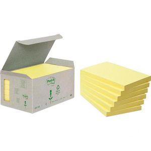 Haftnotizen Post-it Recycling Notes, gelb