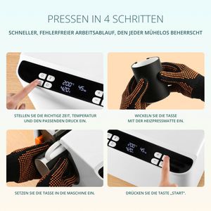 Produktbild für Transferpresse LOKLiK Auto Mug Heat Press