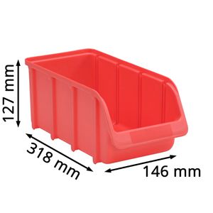 Produktbild für Sichtlagerkasten Hünersdorff 683100, Größe 3L
