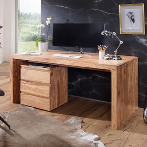 Produktbild für Schreibtisch Wohnling Boha WL1.469, akazie
