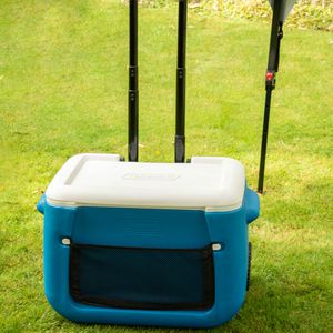 Produktbild für Kühlbox Coleman 50 QT Polylite Wheeled Mesh, 47 Liter