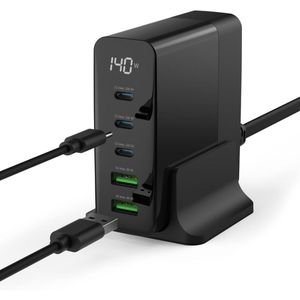 Produktbild für USB-Ladegerät Ansmann Desktop Charger, 140 Watt