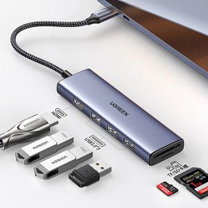 Produktbild für Dockingstation UGREEN Revodok 6-in-1, CM511