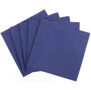 Produktbild für Servietten Papstar Daily Collection, dunkelblau