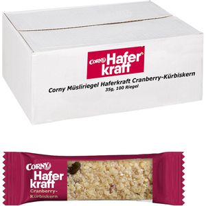 Müsliriegel Corny Haferkraft Cranberry-Kürbiskern