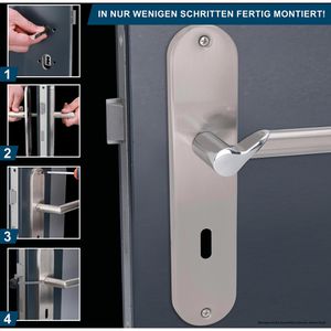 Produktbild für Drückergarnitur Alpertec Renofast II BB