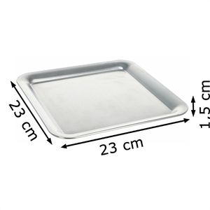 Produktbild für Serviertablett APS Kaffeehaus 30119, eckig 23x23cm