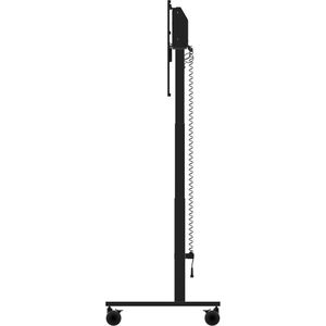 Produktbild für TV-Ständer Iiyama MD-CAR2031-B1, mit Rollen, schwarz, Metall