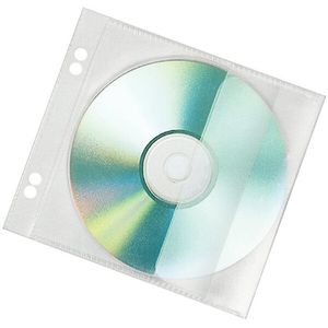 Produktbild für CD-Hüllen Veloflex 4366000, 128 x 203 mm, mit Lochung