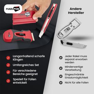 Produktbild für Rakel Marapon 3er Set MR-3, 75 x 100mm