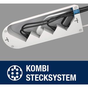 Produktbild für Steckdosenleiste REV-Ritter Nolook, mit 1,4m Kabel