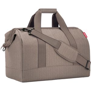 Reisetasche Reisenthel Allrounder L, herringbone mokka, 48 cm