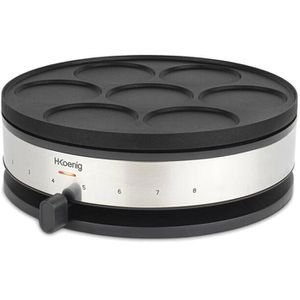 Produktbild für Crepes-Maker H.Koenig 2in1, KREP56, 1500 Watt