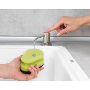 Produktbild für Spülmittelspender Wenko Monti 54739100, verchromt