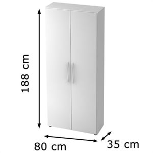 Produktbild für Aktenschrank Hammerbacher B-Serie, aus Holz