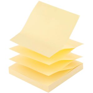 Haftnotizen D.RECT 9233, Zig-Zag Z-Notes, gelb