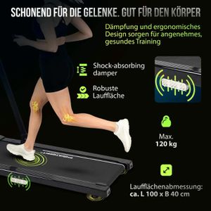 Produktbild für Walking-Pad Christopeit Walk Pro mit Handlauf &amp; Steigung