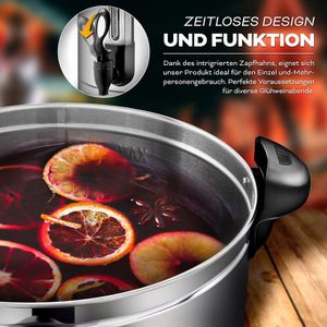 Produktbild für Heißwasserspender Tresko 1385-019, einstellbar 30°C - 110°C