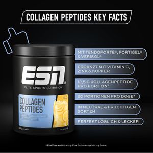 Produktbild für Kollagen ESN Collagen Peptides Lemon, 3 Kollagenpeptide