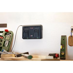 Produktbild für Werkzeugakku-Ladegerät Bosch AL2x18V-88,1600A03607