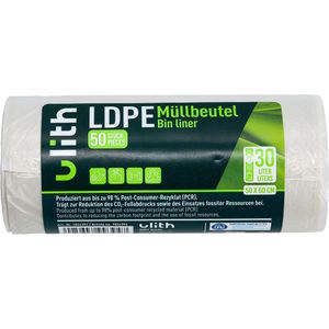 Müllbeutel Ulith 1024394, 30 Liter