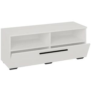 Produktbild für Lowboard VCM Arila L, aus Holz, weiß
