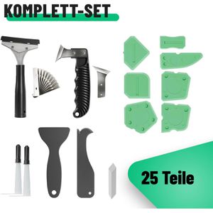 Produktbild für Fugenmesser Greate Silikonentferner Set, 25-teilig