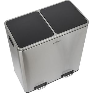 Produktbild für Mülleimer Les-Collectors N904, silber
