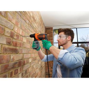 Produktbild für Schlagbohrmaschine Black+Decker BEH710SA32-QS, Netz, 710 W
