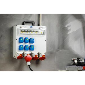 Produktbild für CEE-Stromverteiler as-Schwabe Fixo, Wandverteiler, für außen