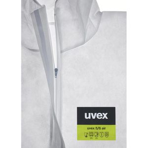Produktbild für Schutzanzug Uvex air Einwegschutz-Overall, weiß