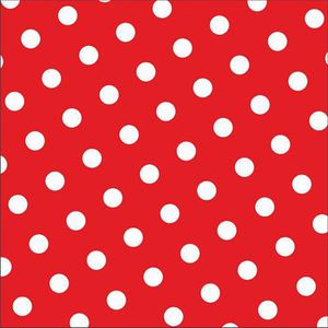 Servietten Papstar 82756 Dots, rot