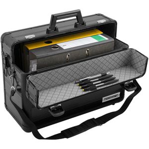 Produktbild für Pilotenkoffer anndora DK-202602, schwarz