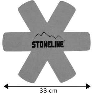 Produktbild für Pfannenschoner STONELINE 14234, grau, aus Vlies